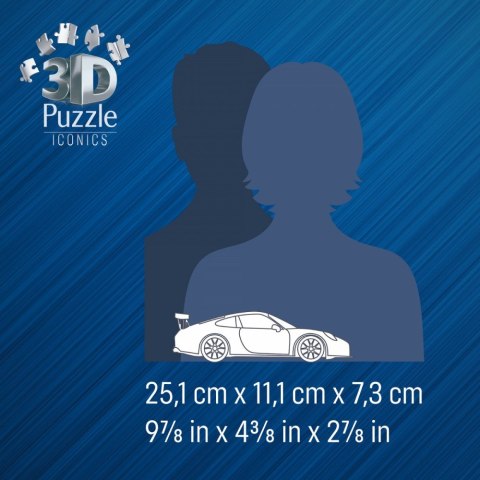 Puzzle 3D Samochód Porsche 911 GT3 Cup Puzzle 3D Samochód Porsche 911 GT3 Cup