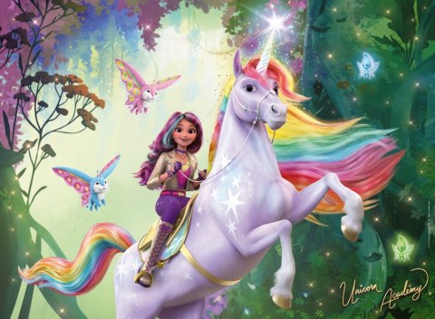 Puzzle XXL 100 elementów Akademia Jednorożców Unicorn Academy Puzzle XXL 100 elementów Akademia Jednorożców Unicorn Academy