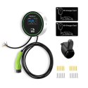 Stacja ładowania EV 2w1 Typ2 | 22kW | Wi-Fi | LCD | 3fazy | Wallbox | Smart life app | RFID | 5m
