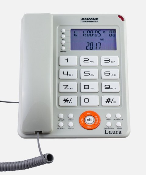 Telefon przewodowy Mescomp MT-816 Laura Telefon przewodowy Mescomp MT-816 Laura