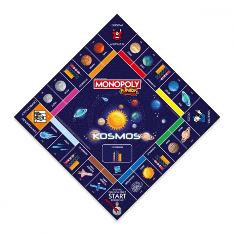 Gra Monopoly Junior Kosmos Gra Monopoly Junior Kosmos