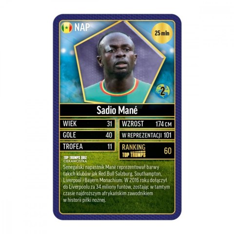 Gra Top Trumps World Football Stars Gra Top Trumps World Football Stars