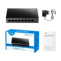 Przełącznik GS108E Gigabit Light Managed Switch 8-Port Gigabit Light Managed Switch, 8 10/100/1000M RJ45 Ports, Desktop Metal 