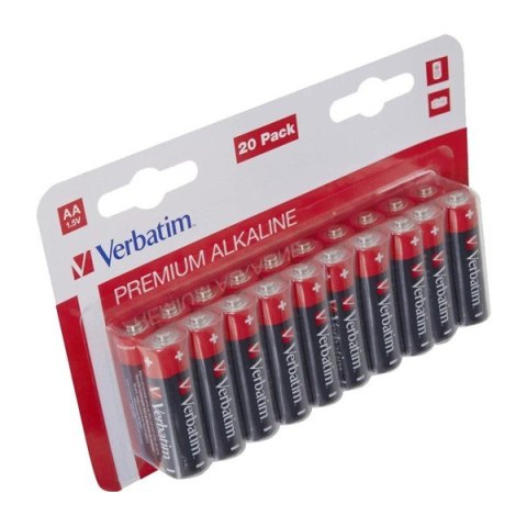 Baterie AA / LR06 1,5 V 20-pack 49877 Baterie AA / LR06 1,5 V 20-pack 49877