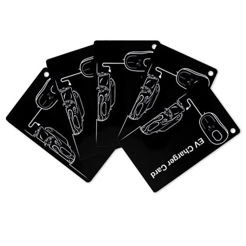 Karta zbliżeniowa do stacji ładowania EV | 5szt. | Hotel, parking