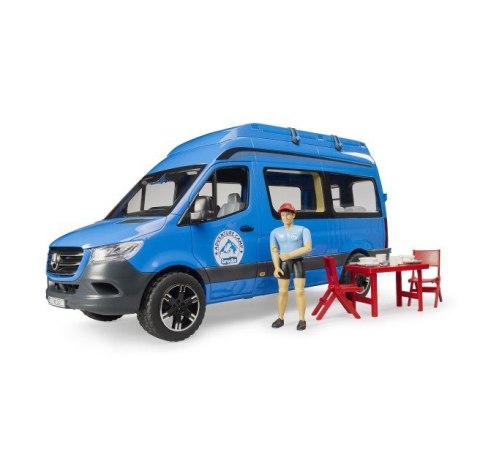 Pojazd MB Sprinter Camper z figurką i akcesoriami Pojazd MB Sprinter Camper z figurką i akcesoriami