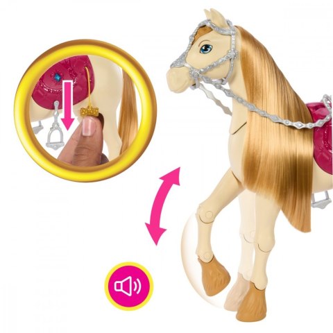 Figurka interaktywna Barbie Tańczący Koń Figurka interaktywna Barbie Tańczący Koń