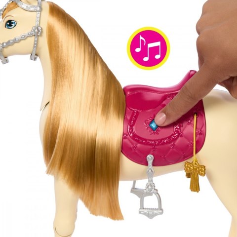 Figurka interaktywna Barbie Tańczący Koń Figurka interaktywna Barbie Tańczący Koń