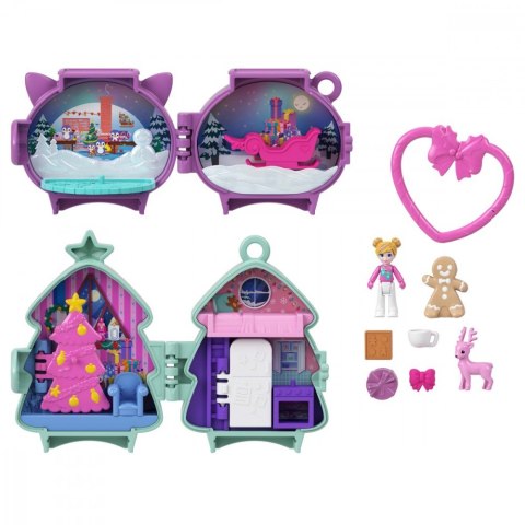 Figurki Polly Pocket Zestaw świąteczny 2-pak Figurki Polly Pocket Zestaw świąteczny 2-pak