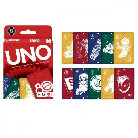 Gra UNO 80-lecie Mattel Gra UNO 80-lecie Mattel