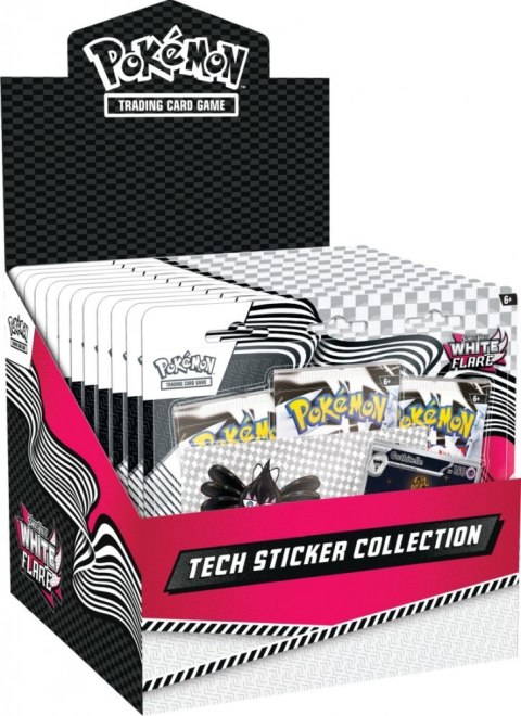 Karty Scarlet & Violet White Flare Tech Sticker Gothitel Karty Scarlet & Violet White Flare Tech Sticker Gothitel