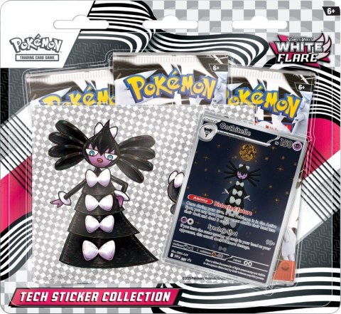 Karty Scarlet & Violet White Flare Tech Sticker Gothitel Karty Scarlet & Violet White Flare Tech Sticker Gothitel