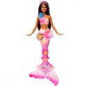 Lalka Barbie Syrenka brunetka