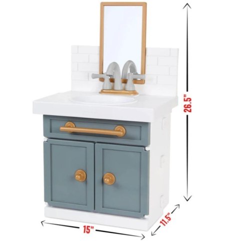 Pierwszy łazienkowy zlew