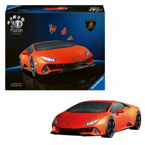 Puzzle 3D 158 elementów Samochód Lamborghini Huracan EVO Arando Puzzle 3D 158 elementów Samochód Lamborghini Huracan EVO Arando