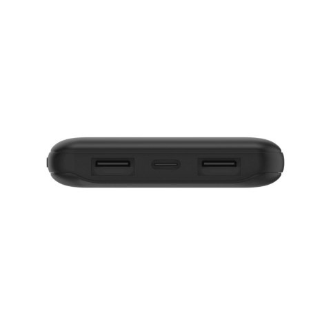 PowerBank 10 000mAh USB A i C 15W czarny PowerBank 10 000mAh USB A i C 15W czarny