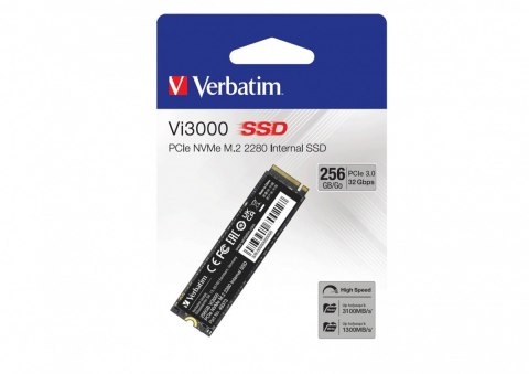 Dysk Vi3000 PCIe NVM M.2 SSD 256 GB 3100/1300MB/s Dysk Vi3000 PCIe NVM M.2 SSD 256 GB 3100/1300MB/s