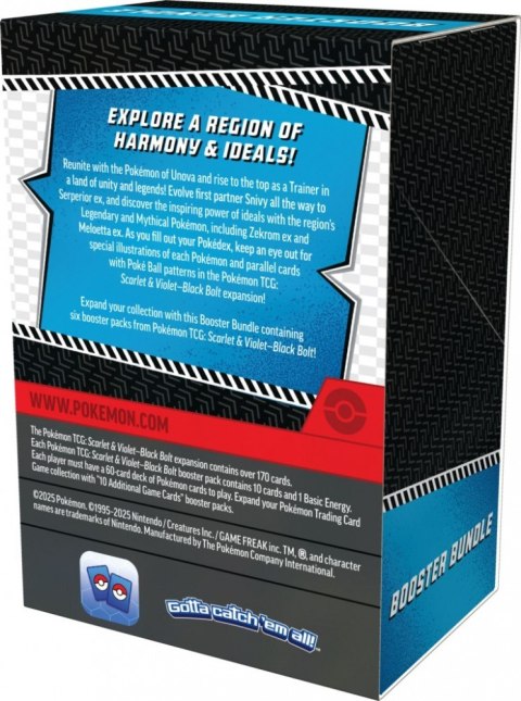 Karty Scarlet & Violet Black Bolt Booster Bundle Zekrom Karty Scarlet & Violet Black Bolt Booster Bundle Zekrom