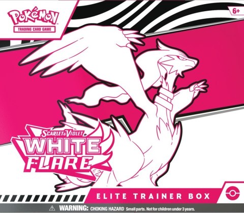 Karty Scarlet & Violet White Flare Elite Trainer Box Reshiram Karty Scarlet & Violet White Flare Elite Trainer Box Reshiram