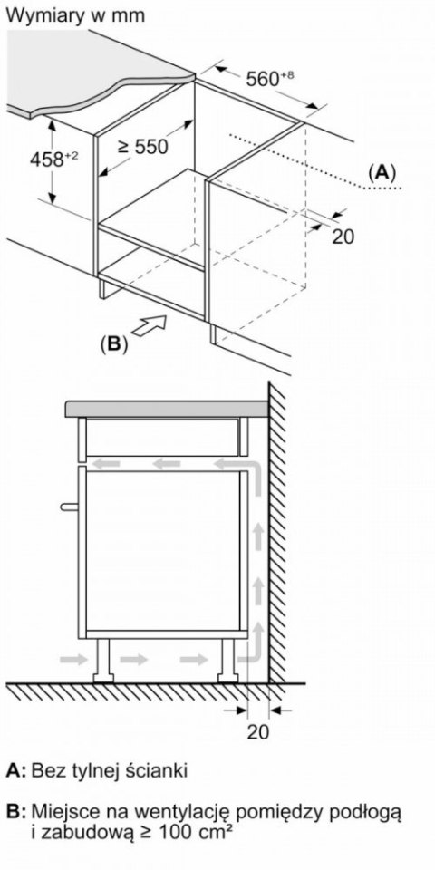 Kuchenka mikrofalowa CMA583MB0