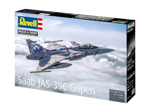 Model plastikowy Samolot SAAB Jas 39C Gripen 1/72 Model plastikowy Samolot SAAB Jas 39C Gripen 1/72