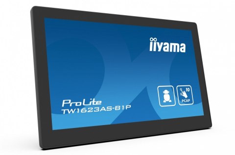 Monitor 16 cali TW1623AS-B3P,10P.DOT.IPS,ANDROID13,WIFI,24/7,RJ45, HDMI,3xUSB,CMS (iiSignage2) Monitor 16 cali TW1623AS-B3P,10P.DOT.IPS,ANDROID13,WIFI,24/7,RJ45, HDMI,3xUSB,CMS (iiSignage2)