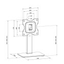 Uchwyt do TV/LCD DS45-430BL12 STOPA TV 23-43 cale 40kg