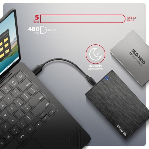 EE25-XA6C Obudowa zewnętrzna aluminiowa, USB-C 3.2 Gen 1 SATA 6G 2.5" 5Gbps EE25-XA6C Obudowa zewnętrzna aluminiowa, USB-C 3.2 Gen 1 SATA 6G 2.5" 5Gbps