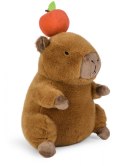 Maskotka Kapibara z jabłkiem 25 cm