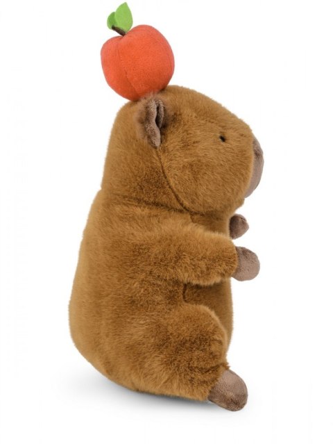 Maskotka Kapibara z jabłkiem 25 cm