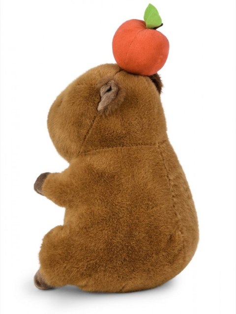 Maskotka Kapibara z jabłkiem 25 cm