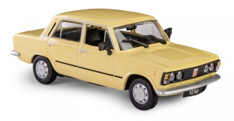 Pojazd PRL Fiat 125p żółty Pojazd PRL Fiat 125p żółty