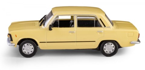 Pojazd PRL Fiat 125p żółty Pojazd PRL Fiat 125p żółty