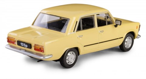 Pojazd PRL Fiat 125p żółty Pojazd PRL Fiat 125p żółty