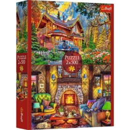 Puzzle 2x500 elementów Wycieczka w góry