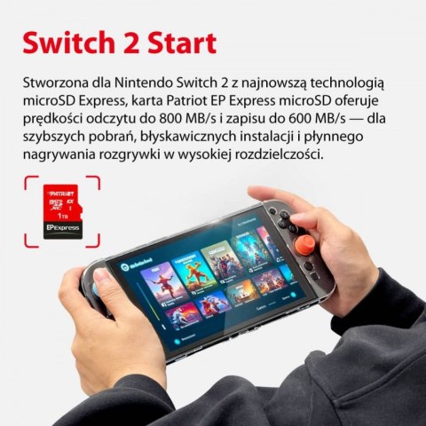 Karta microSDXC 1TB Express 800/600MB/s Nintendo Switch 2 Karta microSDXC 1TB Express 800/600MB/s Nintendo Switch 2