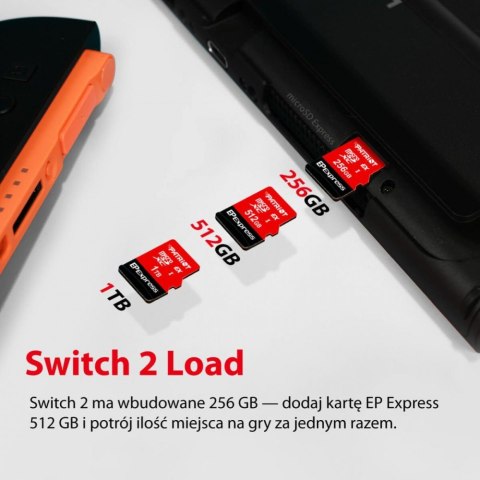 Karta microSDXC 1TB Express 800/600MB/s Nintendo Switch 2 Karta microSDXC 1TB Express 800/600MB/s Nintendo Switch 2