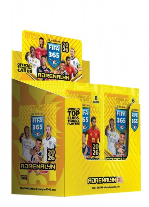 Karty FIFA 2026 Saszetka z kartami display 50 sztuk Karty FIFA 2026 Saszetka z kartami display 50 sztuk