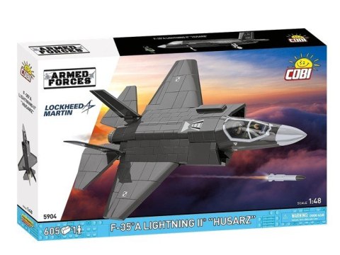 Klocki F-35A Lightning II 605 elementów Klocki F-35A Lightning II 605 elementów