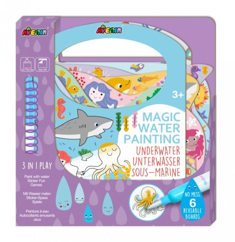 Magiczny obraz wodny - Pod wodą Magiczny obraz wodny - Pod wodą