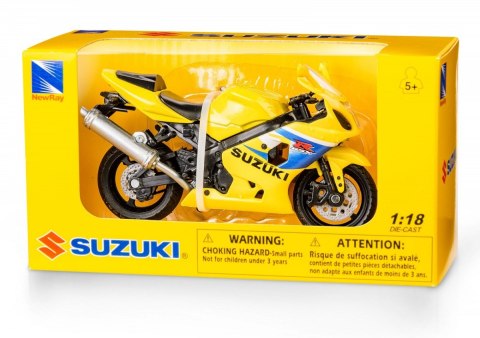 Motocykl Suzuki GSX R600 1:18 Motocykl Suzuki GSX R600 1:18