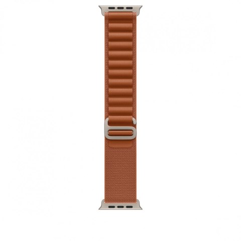 Opaska Alpine w kolorze terakoty do koperty 49 mm - rozmiar S - elementy z tytanu w kolorze naturalnym Opaska Alpine w kolorze terakoty do koperty 49 mm - rozmiar S - elementy z tytanu w kolorze naturalnym