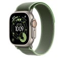 Opaska Trail w kolorze zielonym/neonowej zieleni do koperty 49 mm - rozmiar M/L - elementy z tytanu w kolorze naturalnym Opaska Trail w kolorze zielonym/neonowej zieleni do koperty 49 mm - rozmiar M/L - elementy z tytanu w kolorze naturalnym