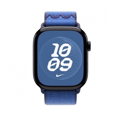 Opaska sportowa Nike w kolorze Blue Ribbon do koperty 46 mm Opaska sportowa Nike w kolorze Blue Ribbon do koperty 46 mm