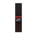 Opaska sportowa Nike w kolorze nocnej czerni do koperty 46 mm