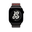 Opaska sportowa Nike w kolorze nocnej czerni do koperty 46 mm