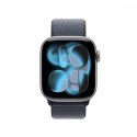 Opaska sportowa w kolorze marynarskiego granatu do koperty 42 mm