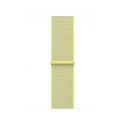 Opaska sportowa w kolorze neonowym żółtym do koperty 40 mm Opaska sportowa w kolorze neonowym żółtym do koperty 40 mm