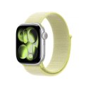 Opaska sportowa w kolorze neonowym żółtym do koperty 42 mm Opaska sportowa w kolorze neonowym żółtym do koperty 42 mm