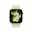 Opaska sportowa w kolorze neonowym żółtym do koperty 42 mm Opaska sportowa w kolorze neonowym żółtym do koperty 42 mm